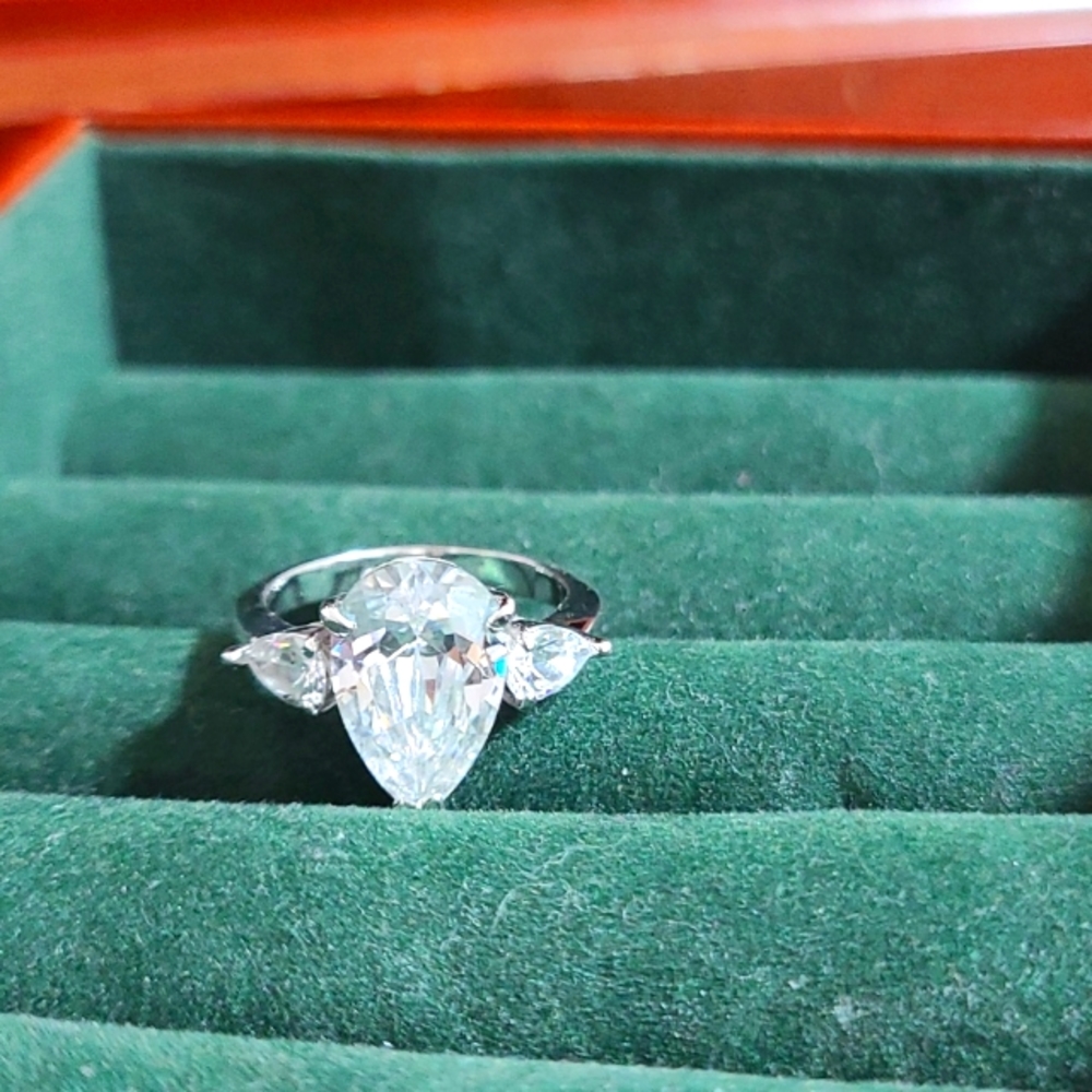 Sterling silver  Ring Size 6-6 1/2